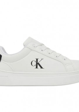 Calvin Klein - Unisex Εφηβικά Sneakers Calvin Klein V3X9-83300-1355X002 Λεύκα