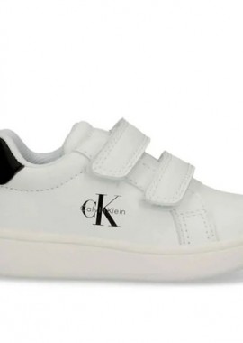 Calvin Klein - Παιδικά Sneakers Calvin Klein Αγόρι V1X9-83275-1355 X002 Λευκά