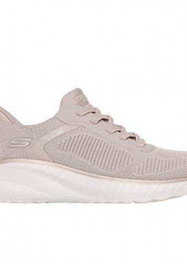Skechers - Γυναικεία Ανατομικά Sneakers Skechers Bobs Squad 117497/NTGD Μπεζ