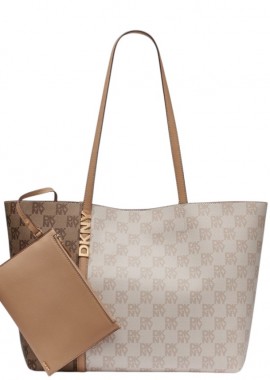 DKNY - Γυναικεία Τσάντα DKNY Avril Tote R61A6G54-9C4 Capucino Combo