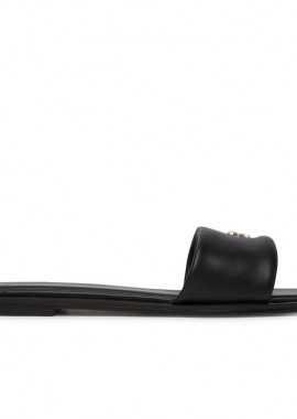 Γυναικεία Δερμάτινα Σανδάλια Calvin Klein HW0HW02925-0GJ Μαύρα