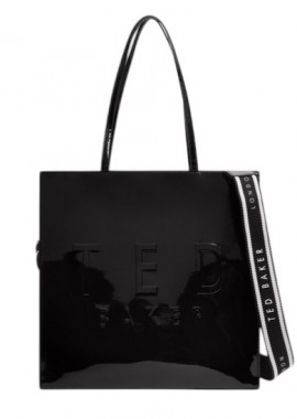 Ted Baker - Γυναικεία Τσάντα Ώμου Ted Baker Iconny Large Icon 283615-Black