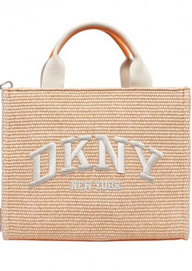DKNY - Γυναικεία Τσάντα Χειρός/Ώμου DKNY Hadlee Md Tote R61ALR57-ASK Πορτοκαλί