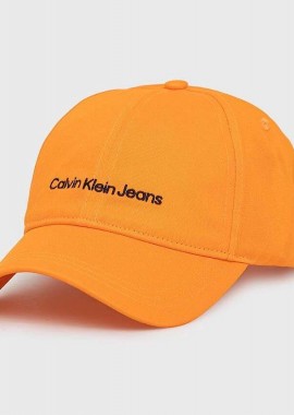 Calvin Klein - Ανδρικό Καπέλο Calvin Klein K50K510062 SCB Πορτοκαλί