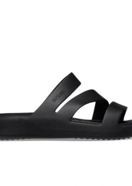 Crocs - Γυναικείες Ανατομικές Παντόφλες Crocs 209587-001 Μαύρες