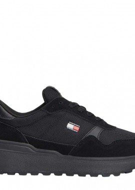 Tommy Hilfiger - Γυναικεία Sneakers Tommy Hilfiger EN0EN03100-BDS Μαύρα