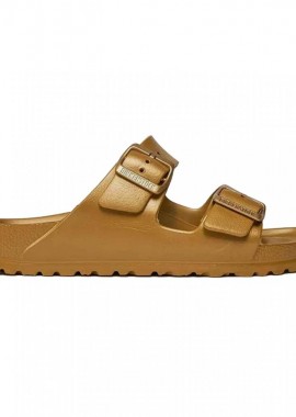 Γυναικείες Ανατομικές Παντόφλες Birkenstock Arizona EVA 1022465 Narrow Fit Χρυσές