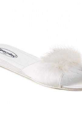 Νυφικές Παντόφλες | Σατέν | Υφαντίδης | 101229 | Εκρού