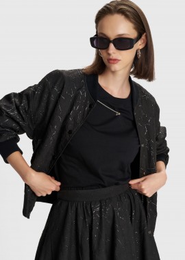 - Μπουφάν bomber με κουμπιά - 5206634971296