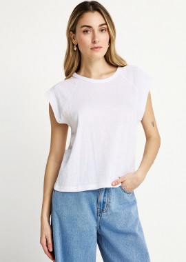 FUNKY BUDDHA - Γυναικείο κοντομάνικο T-shirt - The basics collection