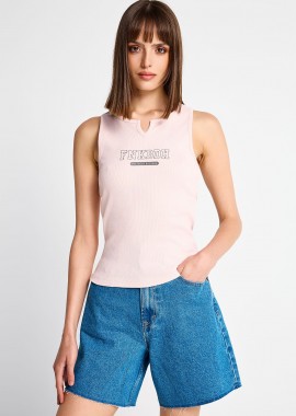 FUNKY BUDDHA - Γυναικείο tank top με τύπωμα