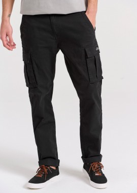 FUNKY BUDDHA - Ανδρικό comfort cargo παντελόνι - The essentials