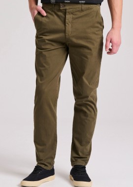 FUNKY BUDDHA - Tapered fit chino παντελόνι