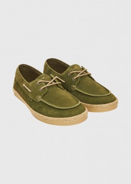 FUNKY BUDDHA - Ανδρικά suede boat shoes