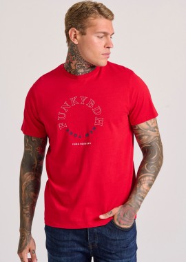 FUNKY BUDDHA - T-shirt με graphic τύπωμα στο στήθος