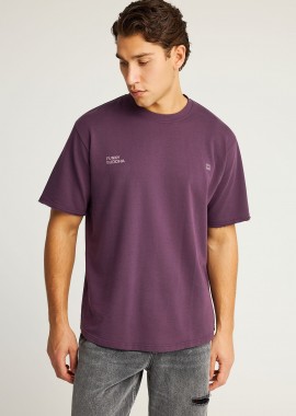 FUNKY BUDDHA - T-shirt με text τύπωμα στην πλάτη
