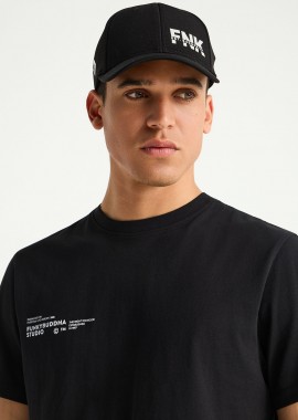 FUNKY BUDDHA - Ανδρικό βαμβακερό t-shirt με τύπωμα
