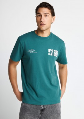 GARAGE 55 - Ανδρικό t-shirt Garage 55 με τύπωμα