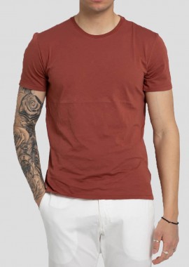 AMERICAN VINTAGE - AMERICAN VINTAGE Ανδρικό Κόκκινο Red Decatur T-Shirt