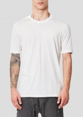 THOM KROM - THOM KROM Ανδρικό Λευκό White Basic Modal And Cotton Tee