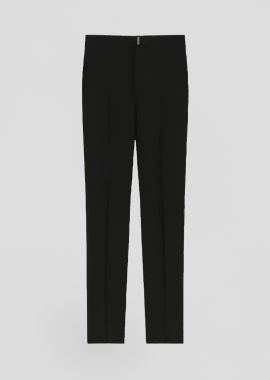 GIVENCHY - GIVENCHY Ανδρικό Μαύρο Black Tailored Wool Trousers