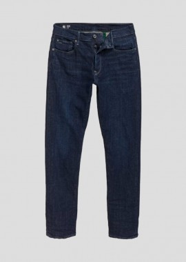 G-STAR - G-STAR Ανδρικό Μπλε 3301 Slim Jeans Denim