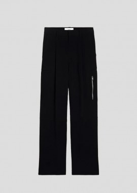 AMI PARIS - AMI PARIS Ανδρικό Cargo Trousers In Black