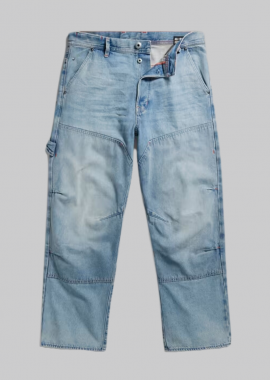 G-STAR - G-STAR Ανδρικό Μπλε Carpenter 3D Loose Jeans