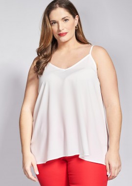 - Lingerie κρεπ τοπ σε γραμμή-Α