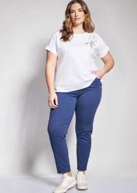 - Παντελόνι πεντάτσεπο slim fit