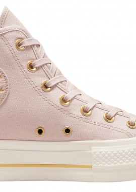 Converse - Sneaker Converse Chuck Taylor All Star Lift Platform Tailored Lines A10431C- Flush Stone-Egret-Gold Γυναικείο