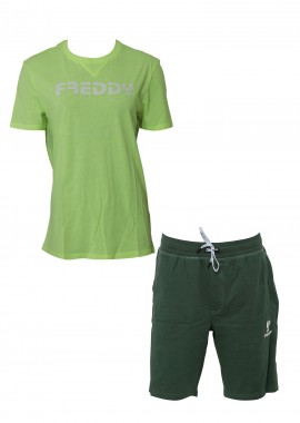 Freddy - Αθλητικό Σετ Freddy Short & T-Shirt MARTTS-V43Y Ανδρικό