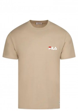 Fila - Μπλούζα Κοντομάνικη Fila Small Logo APCDMS25003-WHTPEP Ανδρικό