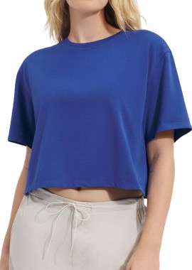 Ugg - Μπλούζα Κοντομάνικη Ugg Tana Cropped 1125159-AZUL Γυναικείο