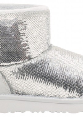 Ugg - Μποτάκια Ugg Classic Mini Mirror Ball 1151291-SLVR Γυναικείο