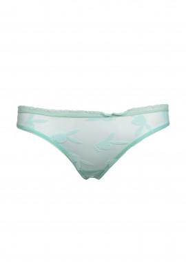Playboy - Σλιπ Playboy Logo Print P471B-L.GREEN Γυναικείο