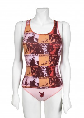 Playboy - Φανελάκι Playboy Front Print P683A-227 Γυναικείο
