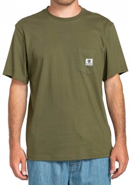 Element - Μπλούζα Κοντομάνικη Element Basic Pocket Label N1SSG3ELP9-531 Ανδρικό