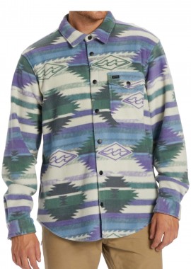 Billabong - Πουκάμισο Μακρυμάνικο Billabong Furnace Flannel ABYFT00101-WBL Ανδρικό