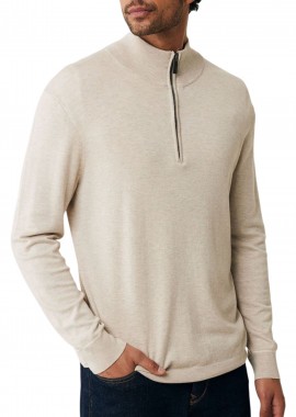 Mexx - Πουλόβερ Mexx James MF006600643M-CREAM MELEE Ανδρικό
