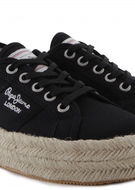 Pepe Jeans - Sneaker Pepe Jeans Abersun Basic PLS30870-999-BLACK Γυναικείο