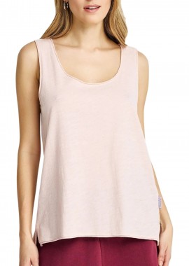 Funky Buddha - Μπλούζα Αμάνικη Funky Buddha Tank Top FBL013-108-04-ROSE WATER Γυναικείο