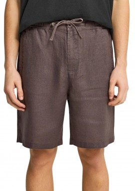 Funky Buddha - Βερμούδα Funky Buddha Λινή Chino FBM013-009-03-MOON MIST Ανδρικό