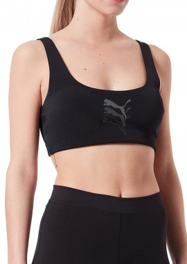 Puma - Μαγιό Μπικίνι Puma Scoop Neck Bikini Top (Άνω Μέρος) 701211040-001 Γυναικείο