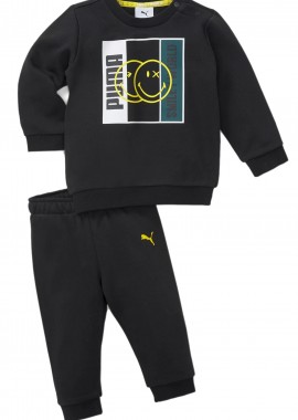 Puma - Αθλητικό Σετ Puma ΦΟΡΜΑ PUMA x SW Minicat Crew Jogger TR 670355-01 Unisex Παιδικό