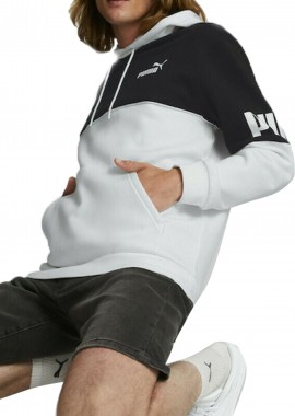 Puma - Μπλούζα Μακρυμάνικη Puma Power Colorblock Hoodie FL 849807-02 Ανδρικό