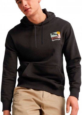 Puma - Μπλούζα Μακρυμάνικη Puma Classics Brand Love Hoodie TR 621342-01 Ανδρικό