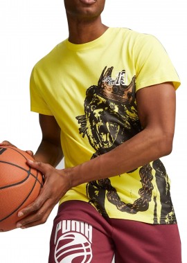 Puma - Μπλούζα Κοντομάνικη Puma Franchise Q3 Graphic 622013-01 Ανδρικό