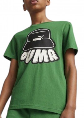 Puma - Μπλούζα Κοντομάνικη Puma Ess+ Mid 90s Graphic 679720-86 Αγόρι