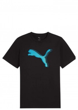 Puma - Μπλούζα Κοντομάνικη Puma Logo Tee 684823-01 Ανδρικό